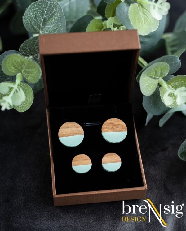 Ema-tütre komplekt mündiroheline ring - Image 3