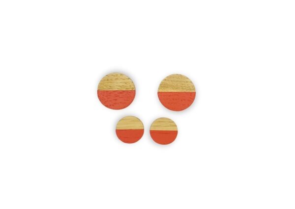 Ema-tütre komplekt punane ring