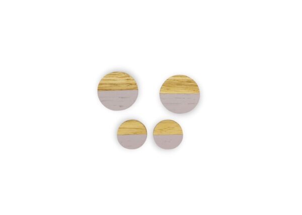 Ema-tütre komplekt lavendli-lilla ring